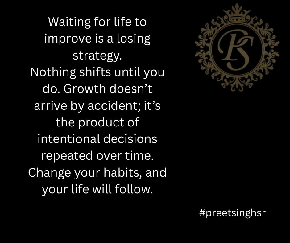 Change your habits, and your life